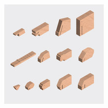 Afbeelding in Gallery-weergave laden, Floris Hovers | Houten Dierenset ongelakt