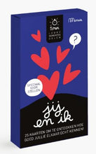 Afbeelding in Gallery-weergave laden, Minus Editions | Jij en ik (5 min spel)