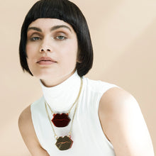 Afbeelding in Gallery-weergave laden, Rijkje Jewelry | Ketting Kiss Me in oranje