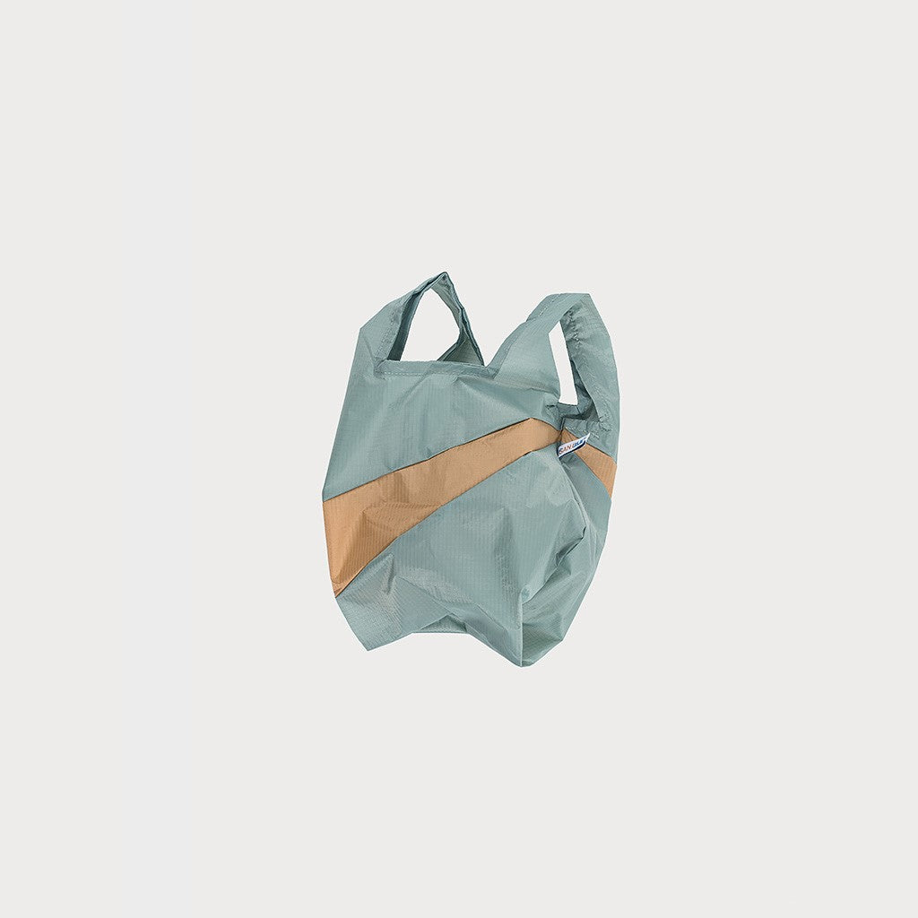 Susan Bijl | The New Shopping Bag Small Grey & Camel