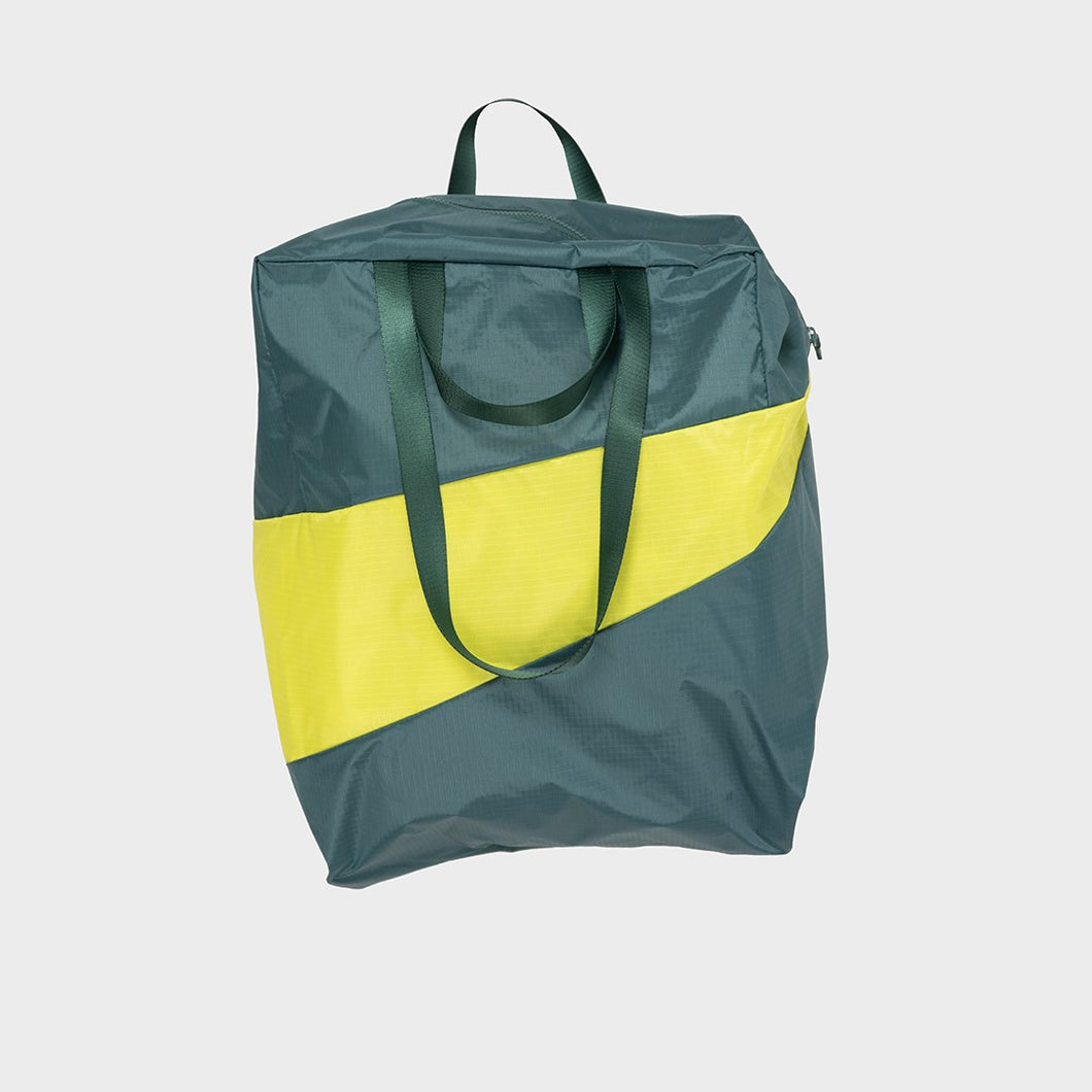 Susan Bijl | The New Stash Bag Large Pine & Fluo Yellow