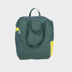Susan Bijl | The New Stash Bag Large Pine & Fluo Yellow