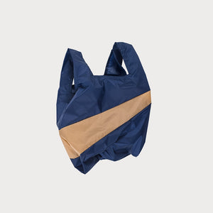 Susan Bijl | The New Shopping Bag Medium Navy & Camel