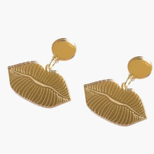 Afbeelding in Gallery-weergave laden, Rijkje Jewelry | Oorbellen Kiss Me in goud
