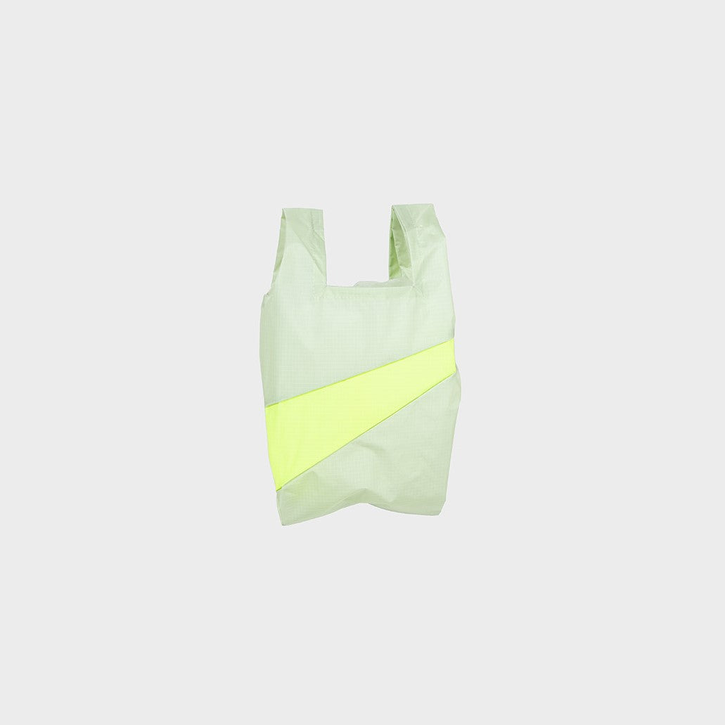 Susan Bijl | The New Shopping Bag Small Pistachio & Fluo Yellow