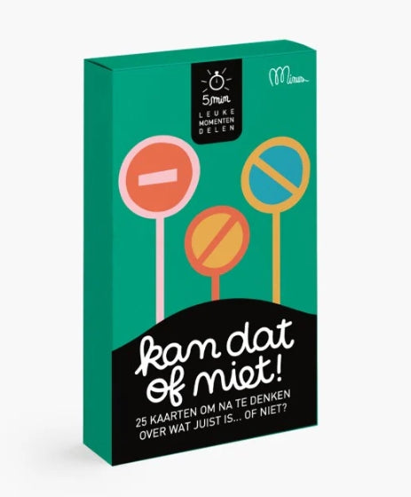 Minus Editions | Kan dat of niet? (5 min spel)