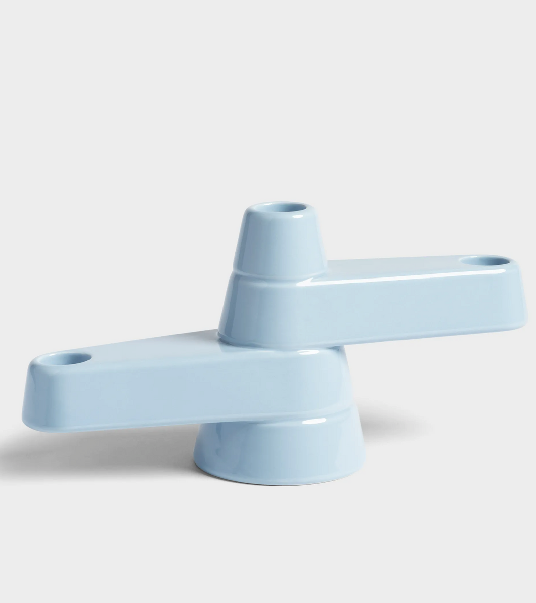 &K | Candle holder Brute blue