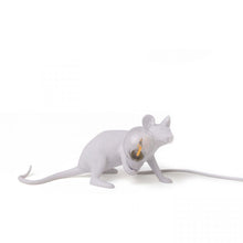 Afbeelding in Gallery-weergave laden, Seletti | Muis lamp USB liggend wit
