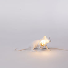 Afbeelding in Gallery-weergave laden, Seletti | Muis lamp USB liggend wit
