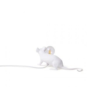 Seletti | Muis lamp USB liggend wit