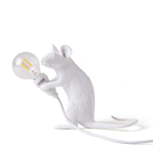 Afbeelding in Gallery-weergave laden, Seletti | Muis lamp USB zittend wit
