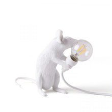 Afbeelding in Gallery-weergave laden, Seletti | Muis lamp USB zittend wit
