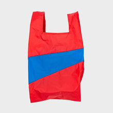 Afbeelding in Gallery-weergave laden, Susan Bijl | The New Shopping Bag Large Redlight &amp; Blueback
