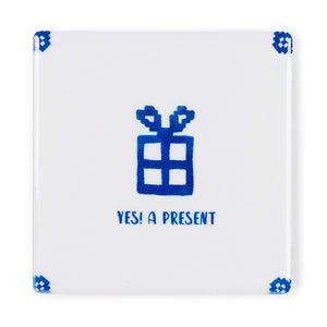 StoryTiles | Tegelkaart Yes! A Present