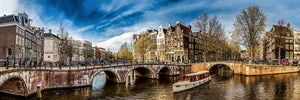 Peter Odekerken | Foto 'Amsterdamse Grachten Zonsondergang'