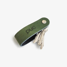 Afbeelding in Gallery-weergave laden, Hide &amp; Key sleutelhouder in de kleur groen
